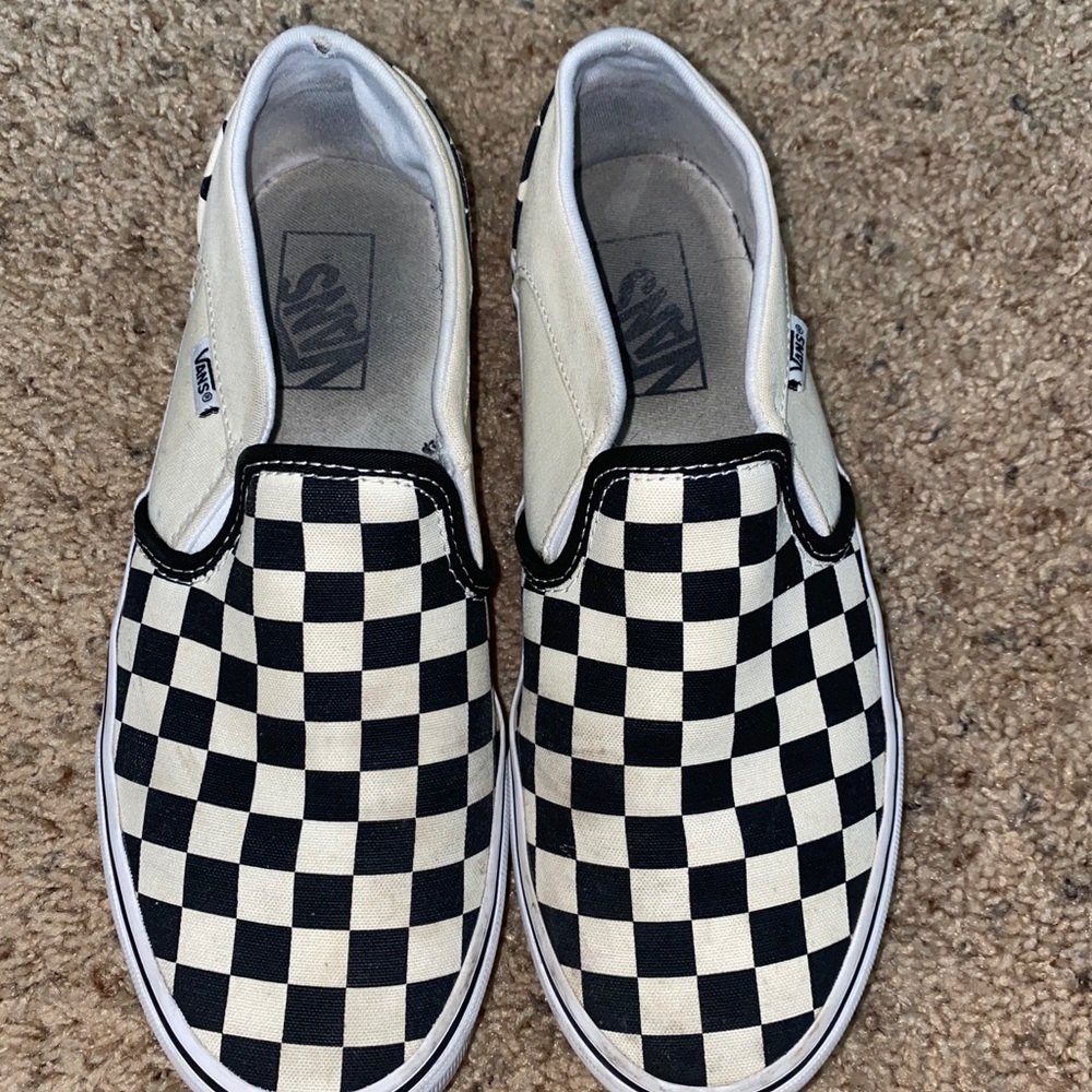 Checkered Vans